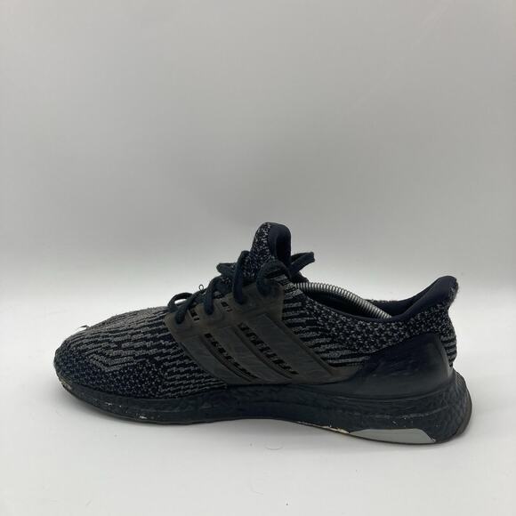Mens Size 13 Adidas Ultra Boost 3.0 Limited Oreo Black Silver Running Sneakers - Picture 4 of 7